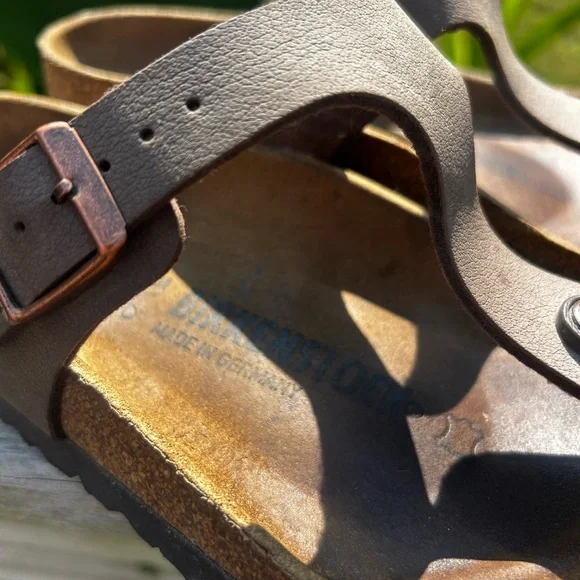 Birkenstock Womens Gizeh Sandel - Brown, Womens Size 38(7.5-8) - Picture 4 of 12